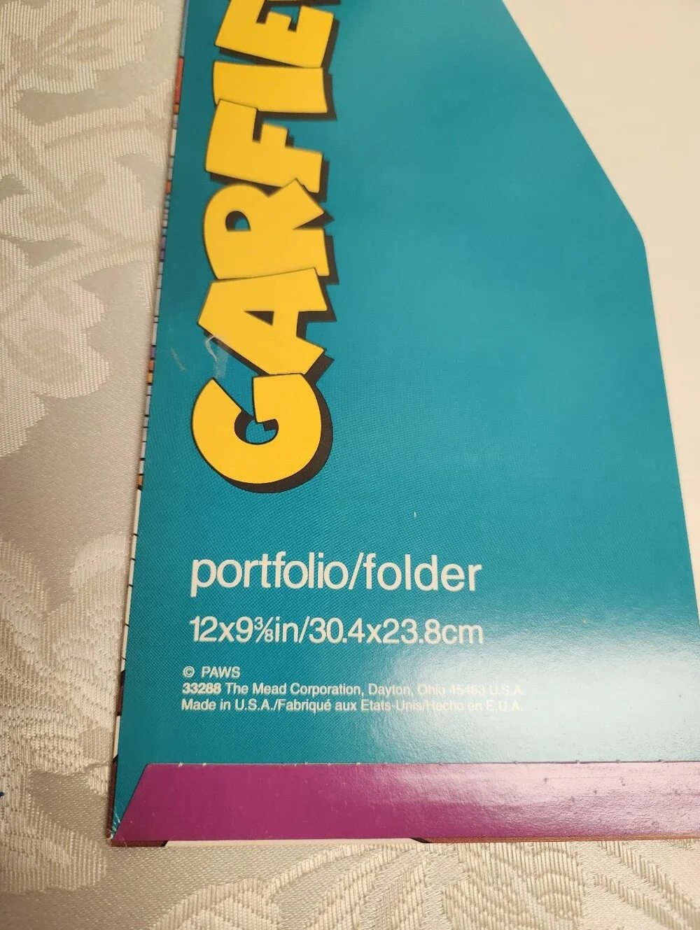 Lot 6 Vintage Garfield the Cat Portfolio Folders